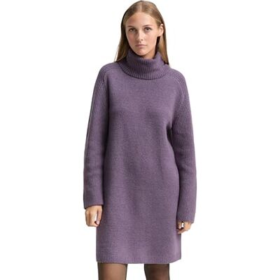 TOM TAILOR Denim damklänning, 39153 – Mörk lavendel melerad, L TOM TAILOR Denim damklänning, 39153 – Mörk lavendel melerad, L