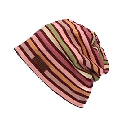 Sterntaler Slouch-beanie randig mössa, rosa, 51 Sterntaler Slouch-beanie randig mössa, rosa, 51