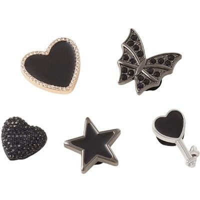 Crocs Jibbitz-berlocker, saknad punk 5-pack Crocs Jibbitz-berlocker, saknad punk 5-pack