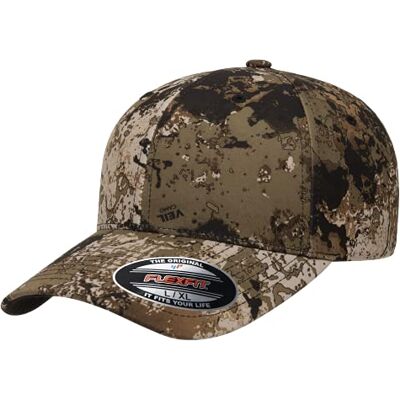 Flexfit Veil Camo Cap, herrmössa, finns i många olika färger, storlekar S/M till L/XL, Vädeland, L-XL Flexfit Veil Camo Cap, herrmössa, finns i många olika färger, storlekar S/M till L/XL, Vädeland, L-XL