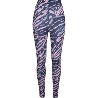 Urban Classics Damleggings kvinnor hög midja slips färga klassiska byxor Urban Classics Damleggings kvinnor hög midja slips färga klassiska byxor