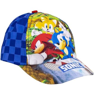 CERDÁ LIFE'S LITTLE MOMENTS Sonic keps med visir Blå 4 till 8 år Med kollektionsbroderi Justerbar barnkeps Originalprodukt tillverkad i Spanien CERDÁ LIFE'S LITTLE MOMENTS Sonic keps med visir Blå 4 till 8 år Med kollektionsbroderi Justerbar barnkeps Originalprodukt tillverkad i Spanien