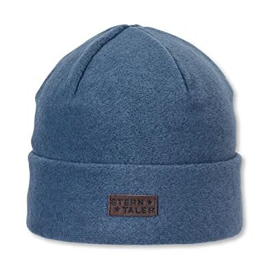 Sterntaler Unisex barnmössa baby beanie mössa fleece, Bläckblå, 55 Sterntaler Unisex barnmössa baby beanie mössa fleece, Bläckblå, 55