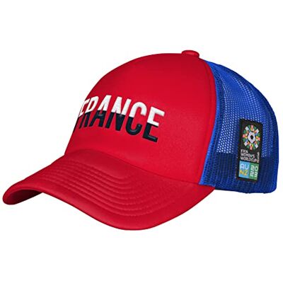 FIFA VM Classic Lastbilschaufför kvinnor 2023, Frankrike Cappuccio, Röd, En Storlek Unisex-Vuxen, Röd, one size FIFA VM Classic Lastbilschaufför kvinnor 2023, Frankrike Cappuccio, Röd, En Storlek Unisex-Vuxen, Röd, one size