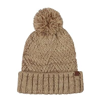 Bickley & Mitchell BICKLEY + MITCHELL Girl's Chunky Knit Pom Girls 4024-01-11-115-3/6 mössa hatt, beige twist, ålder 3-6 Bickley & Mitchell BICKLEY + MITCHELL Girl's Chunky Knit Pom Girls 4024-01-11-115-3/6 mössa hatt, beige twist, ålder 3-6