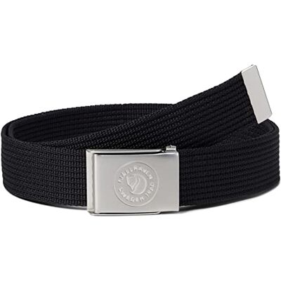 Fjällräven FJALLRAVEN 1960 Logo Belt Bälte, Svart, Unik Unisex Vuxen, Svart, one size Fjällräven FJALLRAVEN 1960 Logo Belt Bälte, Svart, Unik Unisex Vuxen, Svart, one size