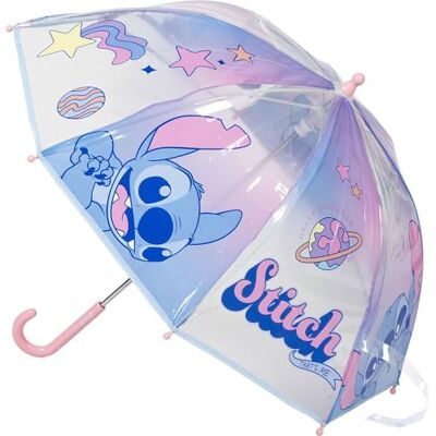 CERDÁ LIFE'S LITTLE MOMENTS Disney-paraply för barn med frost, Musse och Mimmi och Stitch – barnparaply vind- och vattenfast med färgglad design och ergonomiskt handtag, Söm, Standard CERDÁ LIFE'S LITTLE MOMENTS Disney-paraply för barn med frost, Musse och Mimmi och Stitch – barnparaply vind- och vattenfast med färgglad design och ergonomiskt handtag, Söm, Standard