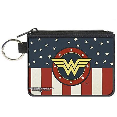Buckle-Down Plånbok Wonder Woman stort accessoar, Wonder Woman, 8 x 5 cm Buckle-Down Plånbok Wonder Woman stort accessoar, Wonder Woman, 8 x 5 cm
