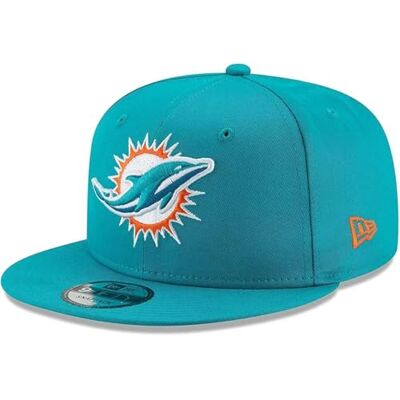 New Era NFL 9FIFTY team färg justerbar snapback keps – en storlek, Miami Dolphins Aqua, one size New Era NFL 9FIFTY team färg justerbar snapback keps – en storlek, Miami Dolphins Aqua, one size
