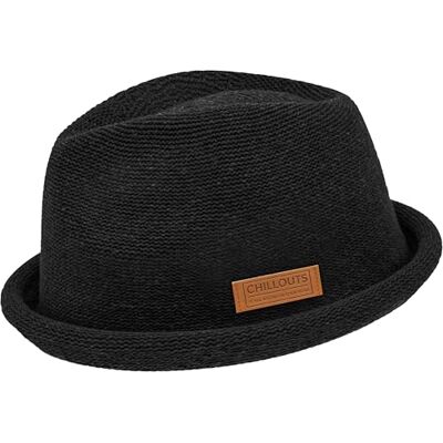 CHILLOUTS Tocoa Player Tyghatt Herrar strandhatt sommarhatt trädgårdshatt Vår-sommar Sommar S/M (55-57 cm) svart CHILLOUTS Tocoa Player Tyghatt Herrar strandhatt sommarhatt trädgårdshatt Vår-sommar Sommar S/M (55-57 cm) svart