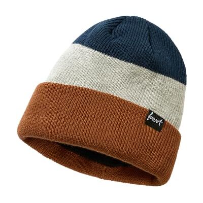 Forvert Beaver Creek Beanie, olika färgvarianter, grey choco black, one size Forvert Beaver Creek Beanie, olika färgvarianter, grey choco black, one size