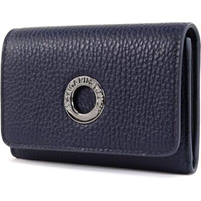 Mandarina Duck Mellow Leather, resetillbehör damplånbok, Klä blå, XS Mandarina Duck Mellow Leather, resetillbehör damplånbok, Klä blå, XS