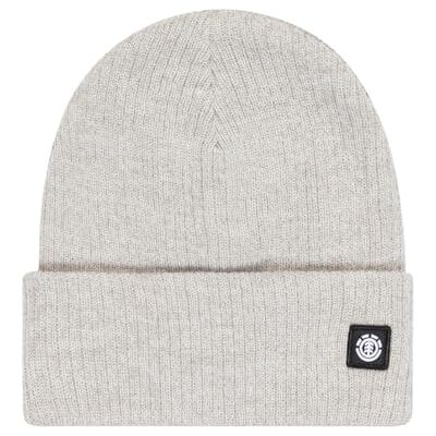 Element Mid Icon Beanie Rib mössa i en storlek grå Element Mid Icon Beanie Rib mössa i en storlek grå