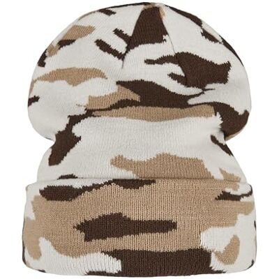Urban Classics Unisex camo beanie-mössa, ljuscamo, en storlek Urban Classics Unisex camo beanie-mössa, ljuscamo, en storlek