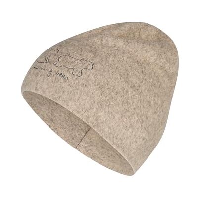 Sterntaler Beanie isbjörnar, brun mel., 39 Sterntaler Beanie isbjörnar, brun mel., 39