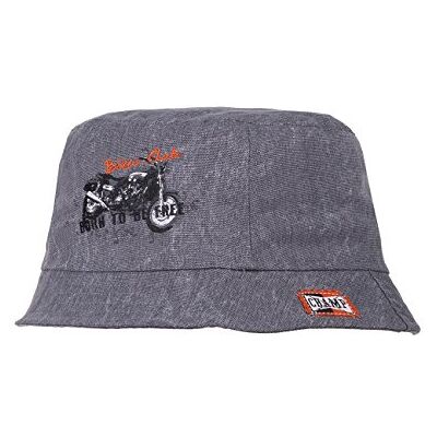 maximo Pojkhatt Biker keps, Grau (steingrau 76), 51 cm maximo Pojkhatt Biker keps, Grau (steingrau 76), 51 cm