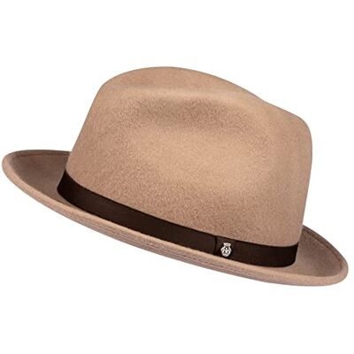 Roeckl Harrow hatt för män, Beige, 61 cm Roeckl Harrow hatt för män, Beige, 61 cm