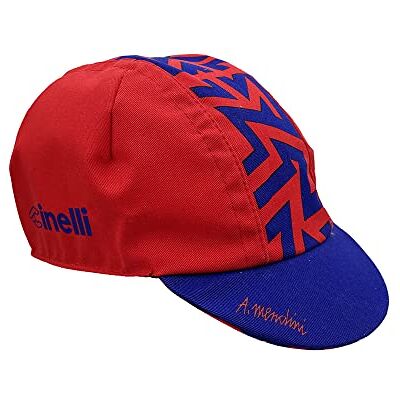 Cinelli Alessandro Mendini keps, stilema TRE Rosso, en storlek Cinelli Alessandro Mendini keps, stilema TRE Rosso, en storlek