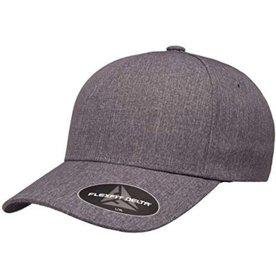 Flexfit mäns Delta sömlös kolmössa, Melange blå, S-M Flexfit mäns Delta sömlös kolmössa, Melange blå, S-M