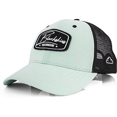 Blackskies Race Baseballkeps Män Kvinnor Premium Truckerkeps Snapback Visir Keps Basecap Streetwear Utomhus Sommar Fritid, Mintsvart, one size Blackskies Race Baseballkeps Män Kvinnor Premium Truckerkeps Snapback Visir Keps Basecap Streetwear Utomhus Sommar Fritid, Mintsvart, one size