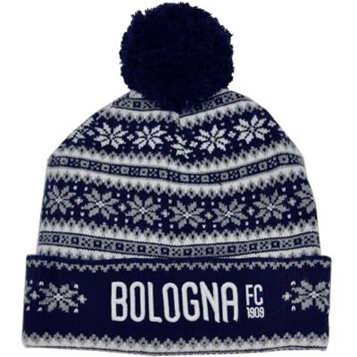 Bologna FC PONPON Jacquard hatt 52% VI 30% PL 18% PA Bologna 283477 Bologna, Blå, 34 Bologna FC PONPON Jacquard hatt 52% VI 30% PL 18% PA Bologna 283477 Bologna, Blå, 34