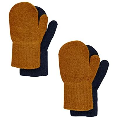 Celavi Unisex barn Magic Mitten Vantar, Pumpa krydda, 1 Celavi Unisex barn Magic Mitten Vantar, Pumpa krydda, 1