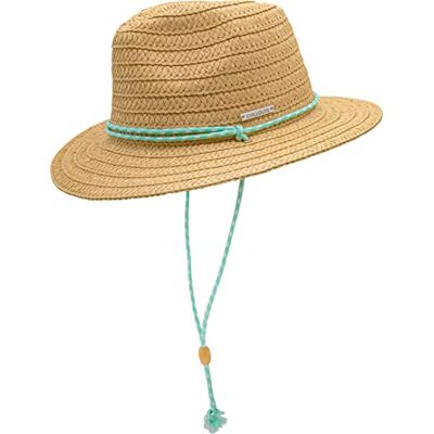CHILLOUTS dam Salinas hatt solhatt, BRUN, S-M CHILLOUTS dam Salinas hatt solhatt, BRUN, S-M