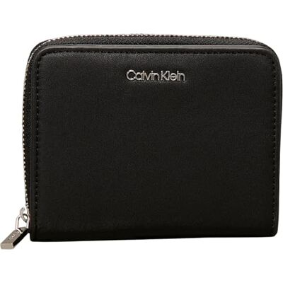 Calvin dam plånbok Ck Must Z/A Wallet Flap Medium Liten, Svart (Ck Black), One Size, svart Calvin dam plånbok Ck Must Z/A Wallet Flap Medium Liten, Svart (Ck Black), One Size, svart