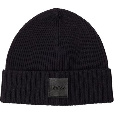 Boss Herr Flavio Beanie, Mörkblå, Mörkblått Boss Herr Flavio Beanie, Mörkblå, Mörkblått