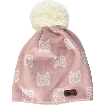 Sterntaler Baby flicka slouch-beanie euli mössa, ROSA, 51 cm Sterntaler Baby flicka slouch-beanie euli mössa, ROSA, 51 cm
