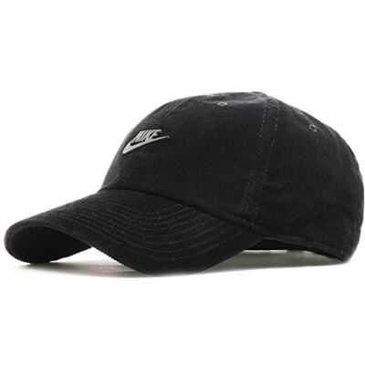 NIKE unisex skärmmössa H86 metall Futura Cord Dark Antique Black En Storlek NIKE unisex skärmmössa H86 metall Futura Cord Dark Antique Black En Storlek