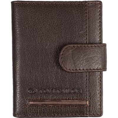 TOM TAILOR Devon herr plånbok kreditkortsfodral liten, BRUN, Small TOM TAILOR Devon herr plånbok kreditkortsfodral liten, BRUN, Small