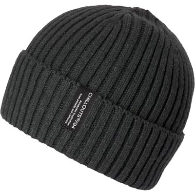 CHILLOUTS Chilloutts Jurihatt – beanie – mörkgrå – en storlek – vintermössa CHILLOUTS Chilloutts Jurihatt – beanie – mörkgrå – en storlek – vintermössa