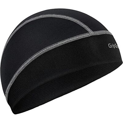 GripGrab UPF 50+ lätt sommar cykel underhjälm mössa UV-skydd hjulskydd solskydd svettskydd underdraget keps flygskydd keps Headwear multi purpose, svart, Onesize GripGrab UPF 50+ lätt sommar cykel underhjälm mössa UV-skydd hjulskydd solskydd svettskydd underdraget keps flygskydd keps Headwear multi purpose, svart, Onesize