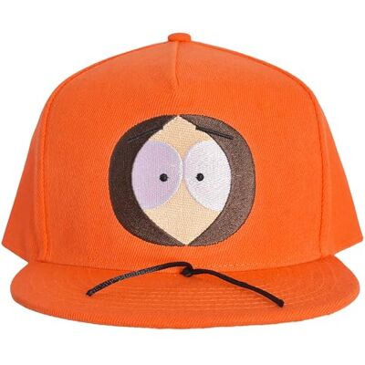 Concept One South Park keps, justerbar snapback basebollkeps med platt brätte, Orange, one size Concept One South Park keps, justerbar snapback basebollkeps med platt brätte, Orange, one size