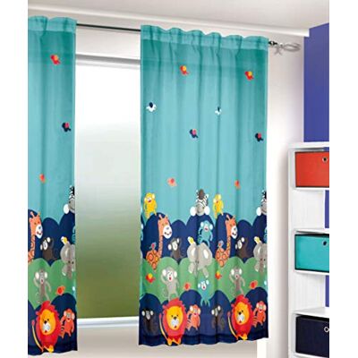 Albani halsduk med ved. Snöre/zootime/175 x 140 cm, färgglad Albani halsduk med ved. Snöre/zootime/175 x 140 cm, färgglad