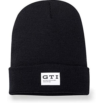 Volkswagen GTI 5HV084303041 Stickad mössa hatt svart Volkswagen GTI 5HV084303041 Stickad mössa hatt svart