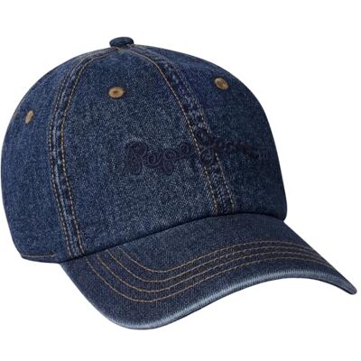 Pepe Jeans dam Grace keps, blå (Denim-), en storlek Pepe Jeans dam Grace keps, blå (Denim-), en storlek