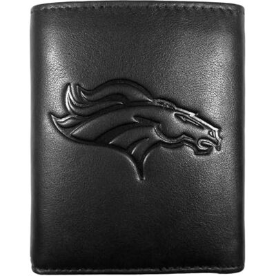 Siskiyou NFL sport herr Denver Broncos präglat läder tredelad plånbok en storlek svart Siskiyou NFL sport herr Denver Broncos präglat läder tredelad plånbok en storlek svart