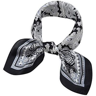 corciova Kvinnor små fyrkantiga silkesscarf 100% äkta mullbär siden 53 cm fyrkantig corciova Kvinnor små fyrkantiga silkesscarf 100% äkta mullbär siden 53 cm fyrkantig