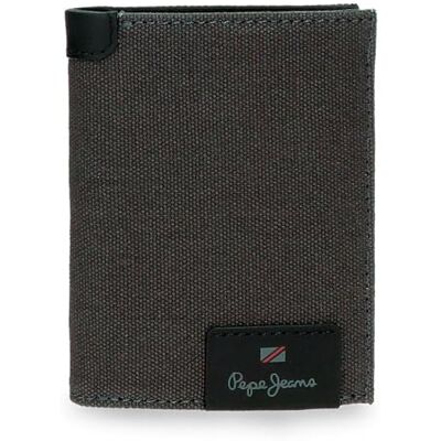 Pepe Jeans Hilltop vertikal plånbok med korthållare grå 8,5 x 10,5 x 1 cm läder av joumma väskor, Grå, Talla única, Vertikal plånbok med korthållare Pepe Jeans Hilltop vertikal plånbok med korthållare grå 8,5 x 10,5 x 1 cm läder av joumma väskor, Grå, Talla única, Vertikal plånbok med korthållare