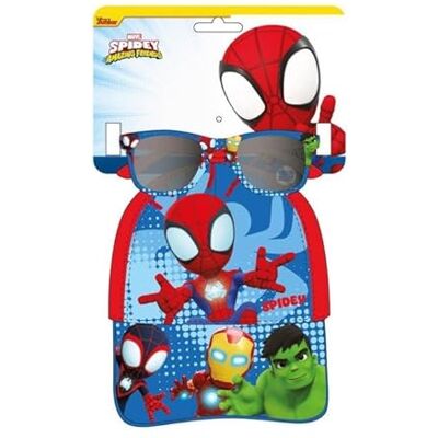 CERDÁ LIFE'S LITTLE MOMENTS Unisex barnset De Sol Spidey para Niñas – Gafas Y Gorra glasögon och keps, en storlek, spidey, one size CERDÁ LIFE'S LITTLE MOMENTS Unisex barnset De Sol Spidey para Niñas – Gafas Y Gorra glasögon och keps, en storlek, spidey, one size