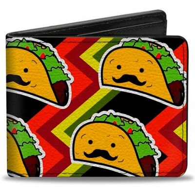 Buckle-Down Dubbelvikt plånbok Taco Man Buckle-Down Dubbelvikt plånbok Taco Man