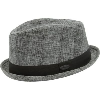 CHILLOUTS Dersim Hat – Pork Pie, GRÅ, 58-60 CHILLOUTS Dersim Hat – Pork Pie, GRÅ, 58-60