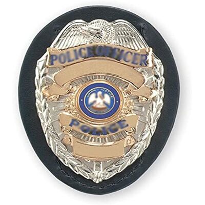 Safariland 7350-03-2 Shield Style Badge Holder, Black, Plain Safariland 7350-03-2 Shield Style Badge Holder, Black, Plain