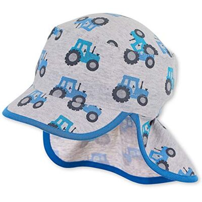 Sterntaler Baby pojkar keps med visir och nackskyddshatt Sterntaler Baby pojkar keps med visir och nackskyddshatt