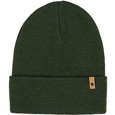 Fjällräven Klassisk stickad hatt, Deep Forest, en storlek EU Fjällräven Klassisk stickad hatt, Deep Forest, en storlek EU