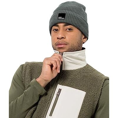 Jack Wolfskin Pergamon mössa, skiffergrön, m blandad, Skiffergrön, M Jack Wolfskin Pergamon mössa, skiffergrön, m blandad, Skiffergrön, M