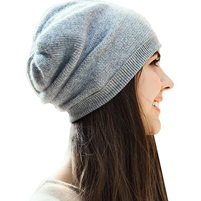 WaySoft Amo & Co Slouchy Beanie Beanie Kvinnor, Grå, one size WaySoft Amo & Co Slouchy Beanie Beanie Kvinnor, Grå, one size