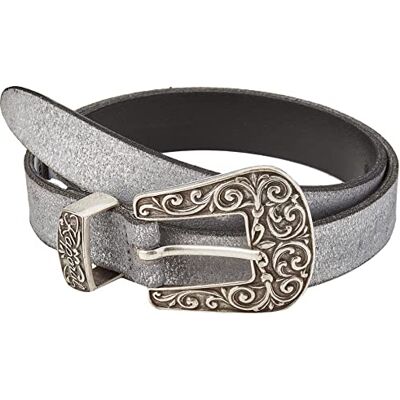 KAPORAL dambälte-LINY modell-färg silver-storlek 95, SILVER, 80 cm KAPORAL dambälte-LINY modell-färg silver-storlek 95, SILVER, 80 cm
